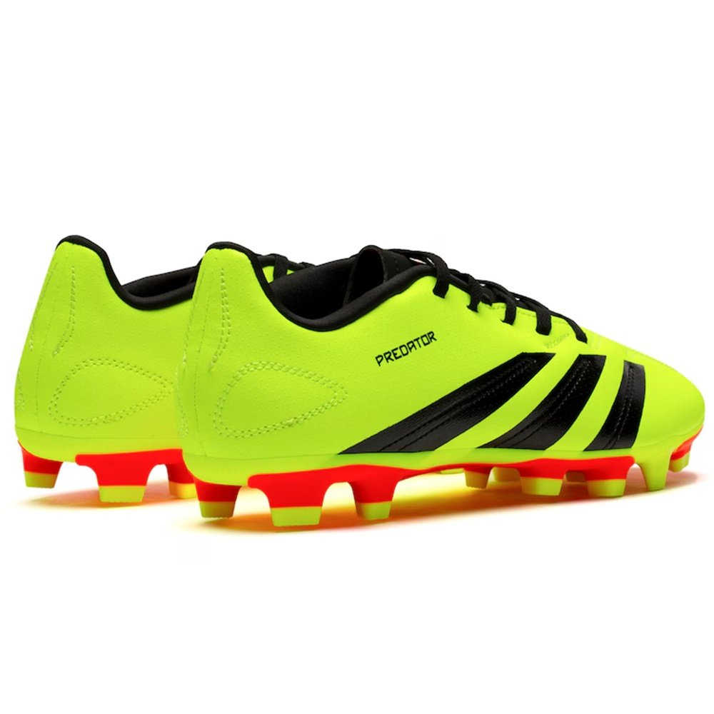 Chuteira Campo Adidas Predator Club Fxg Adulto Verde Fluorescente 3