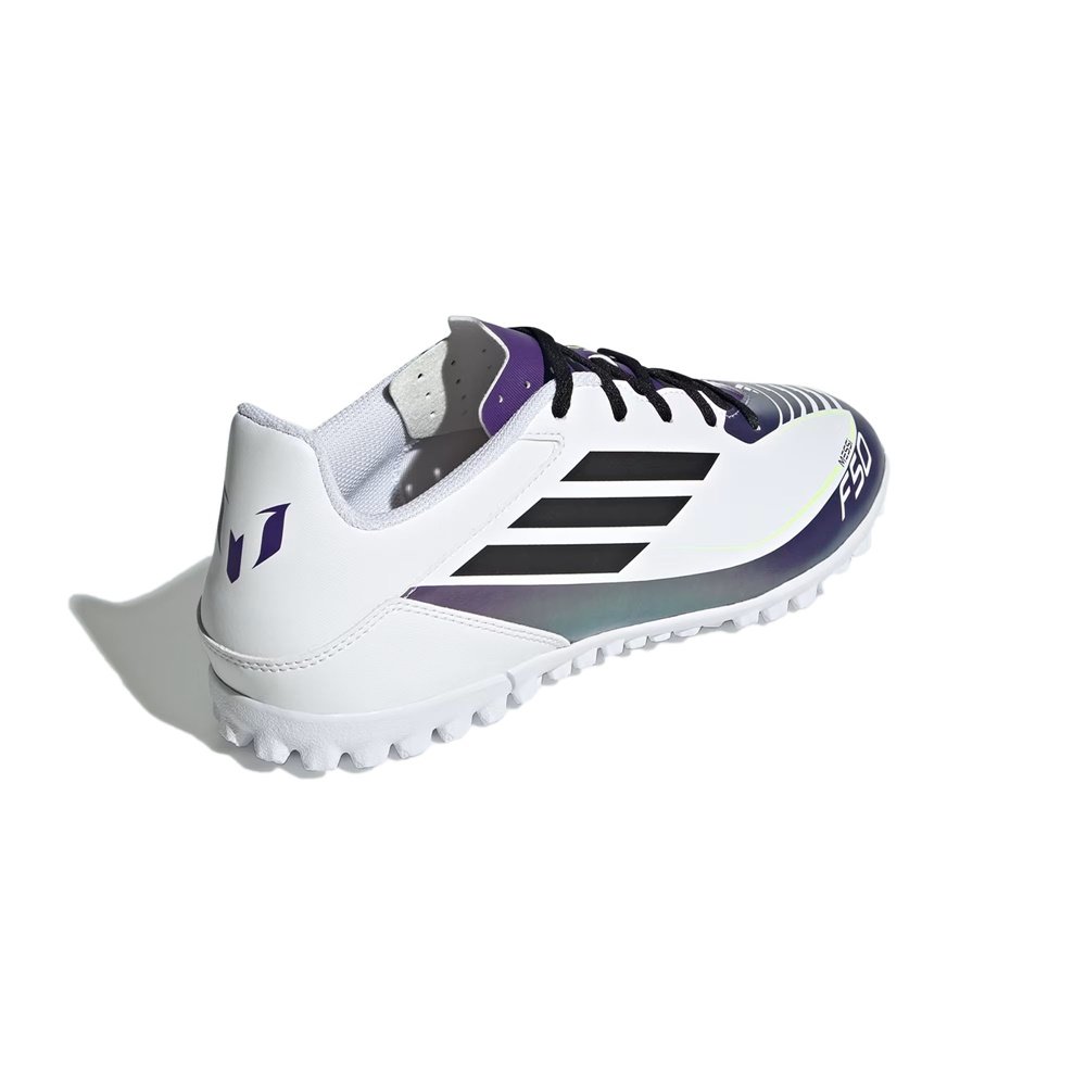 Chuteira Society Adidas F50 Club Messi Branco 4