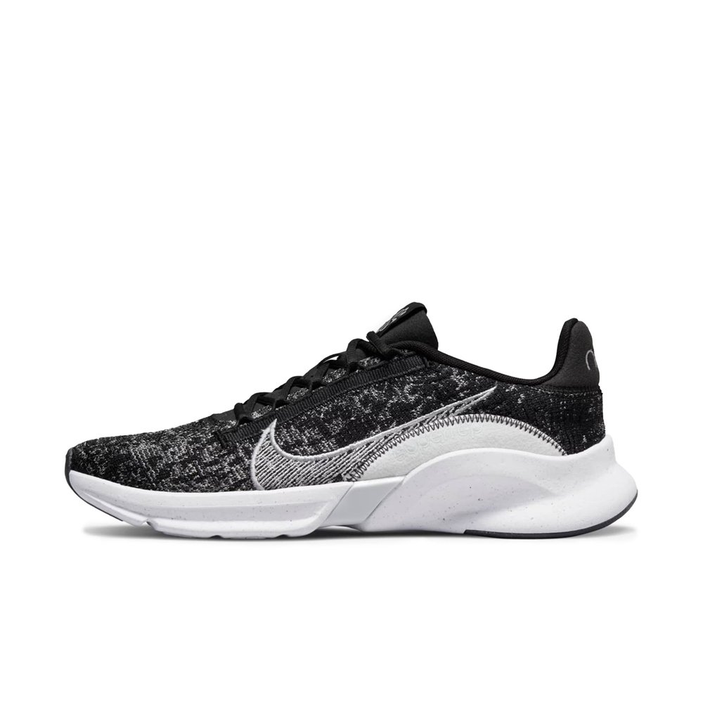 Tênis Nike SuperRep Go 3 Next Nature Flyknit Masculino Preto/Branco 2