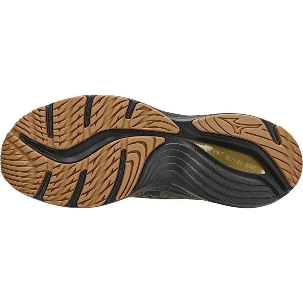 Tênis Mizuno Wave Vitality 5 Preto/Dourado 5