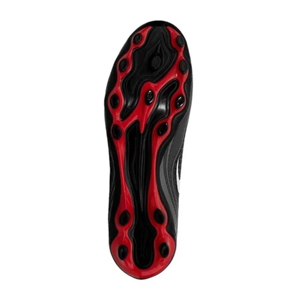 Chuteira Campo Penalty Locker Ecoknit XXI Preto/Vermelho 4