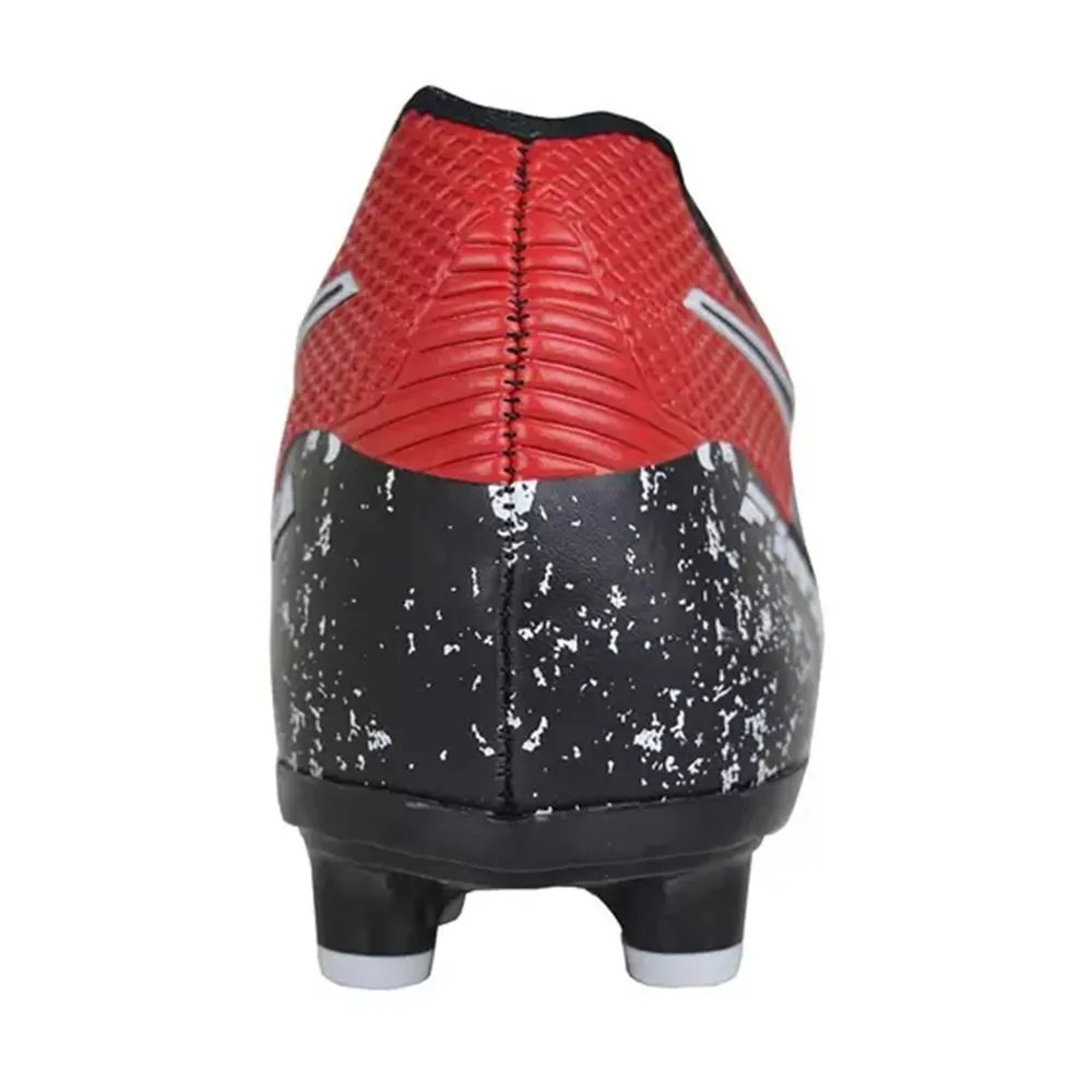 Chuteira Campo Finta Suprema Preto/Vermelho 3