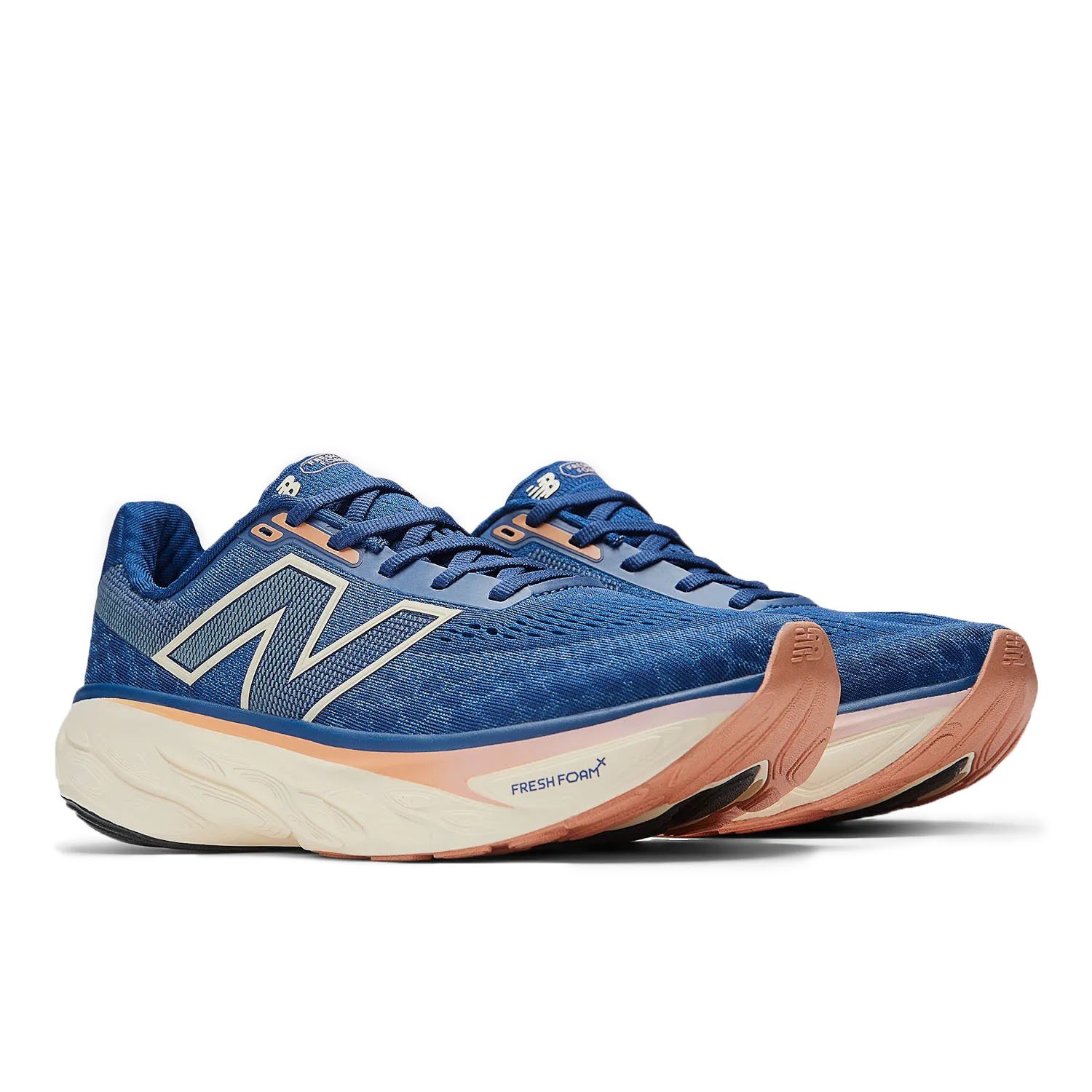 Tênis New Balance 1080 v14 Feminino Azul/Laranja 2