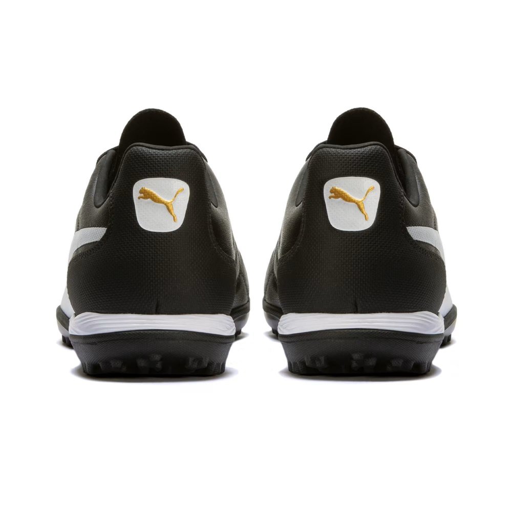Chuteira Society Puma KING TT Preto/Branco 4