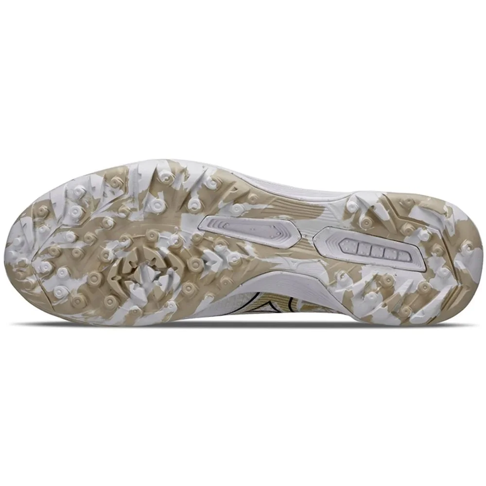 Chuteira Society Mizuno Alpha Elite AS Dourado 4