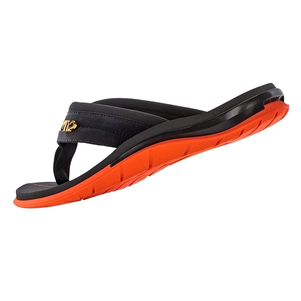 Chinelo Kenner Action  Gel M12 Preto/Laranja 3