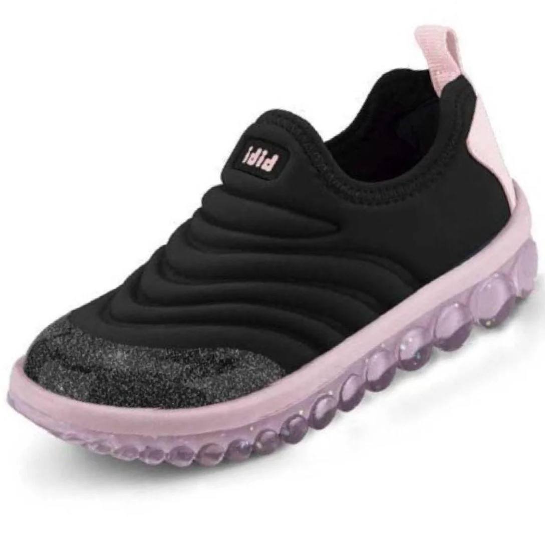 Tênis Infantil Bibi Roller 2.0 Preto/Rosa 2