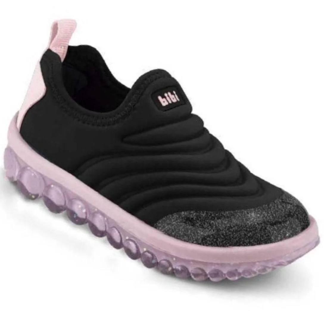 Tênis Infantil Bibi Roller 2.0 Preto/Rosa 2