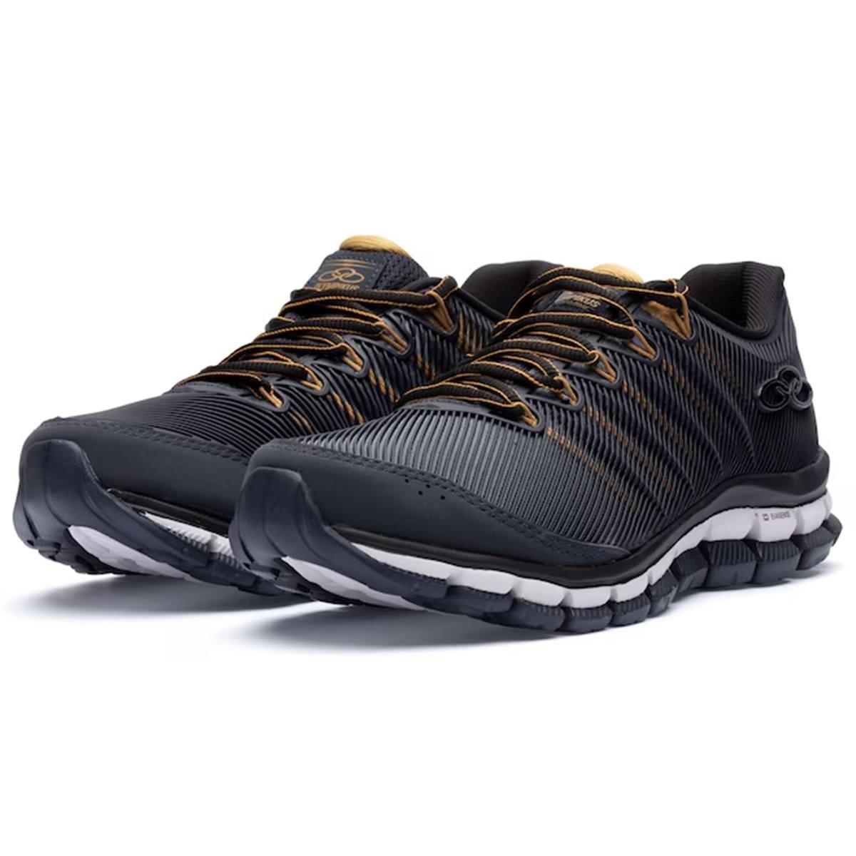 Tênis Olympikus Dynamic Masculino Azul Marinho/Dourado 3