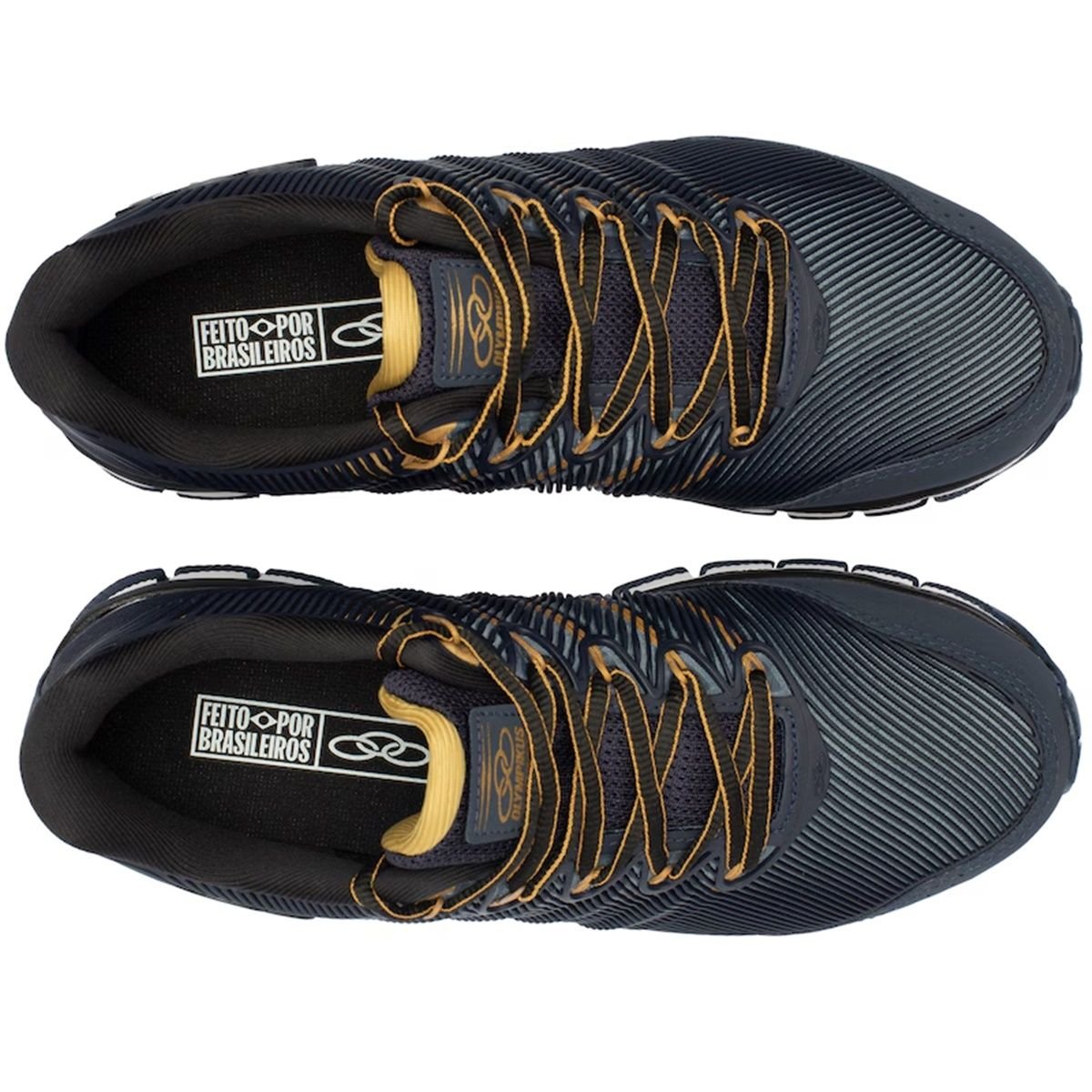 Tênis Olympikus Dynamic Masculino Azul Marinho/Dourado 5