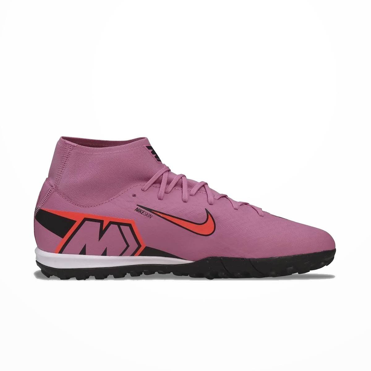 Chuteira Society Nike Zoom Superfly 10 Academy TF Masculina Roxo 2