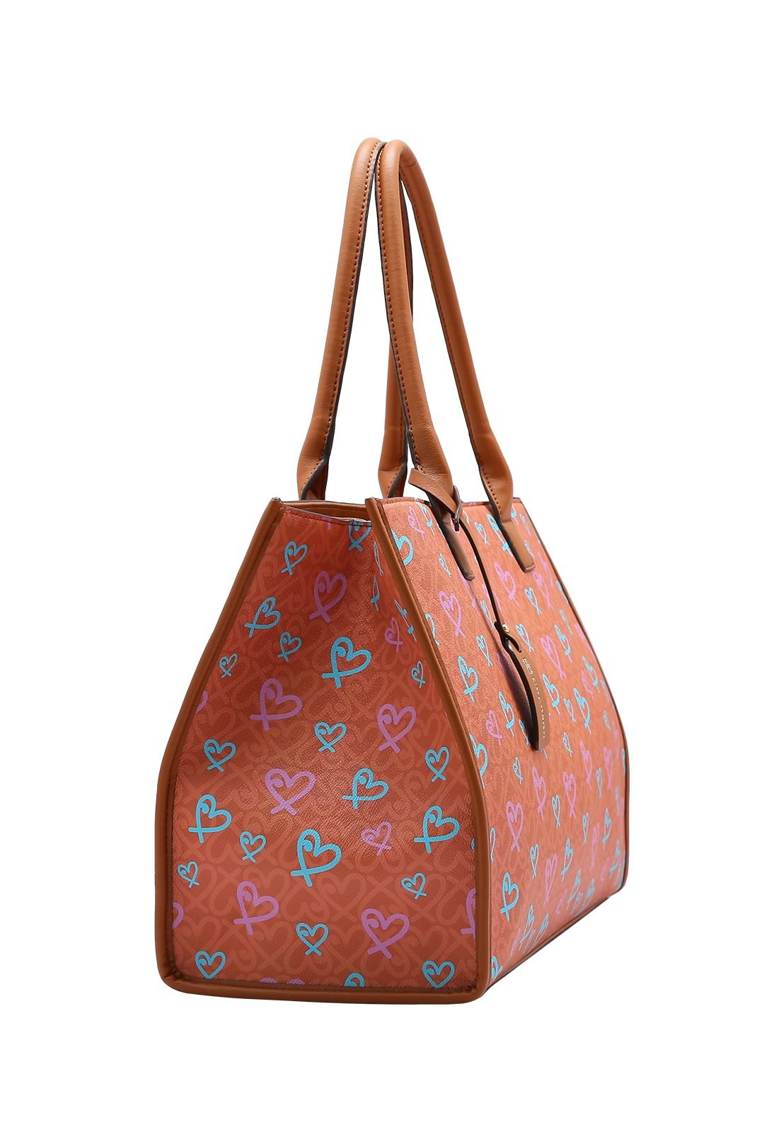 Bolsa Feminina Chenson Classic Heart 3484783 Roxo 2