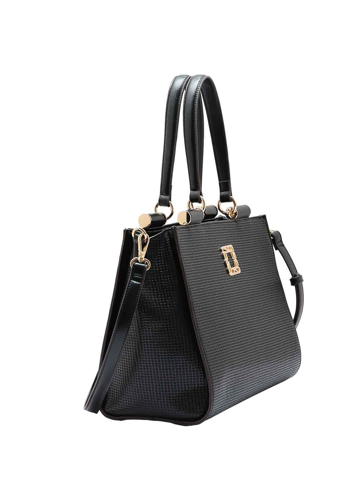 Bolsa Feminina Chenson Original Perolado Chic Mão 3485061 Preto 2