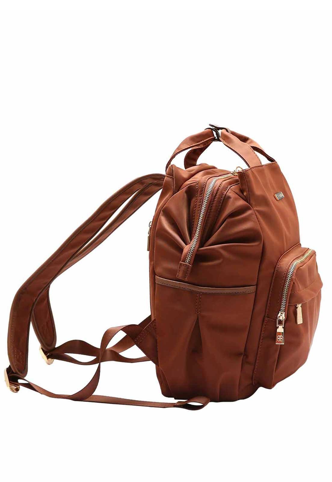 Bolsa Feminina Chenson Original Twill Nylon Costas 8784936 Marrom 2