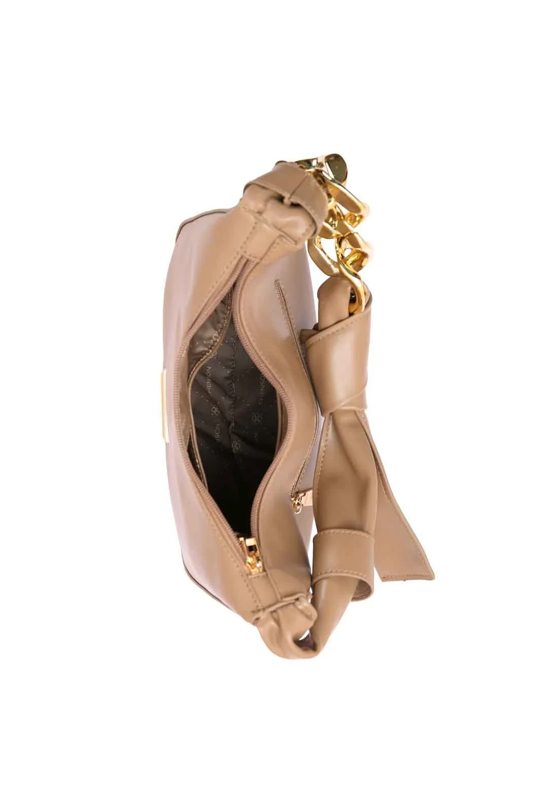 Bolsa Feminina Chenson Original Contemporâneo Ombro Bege 4