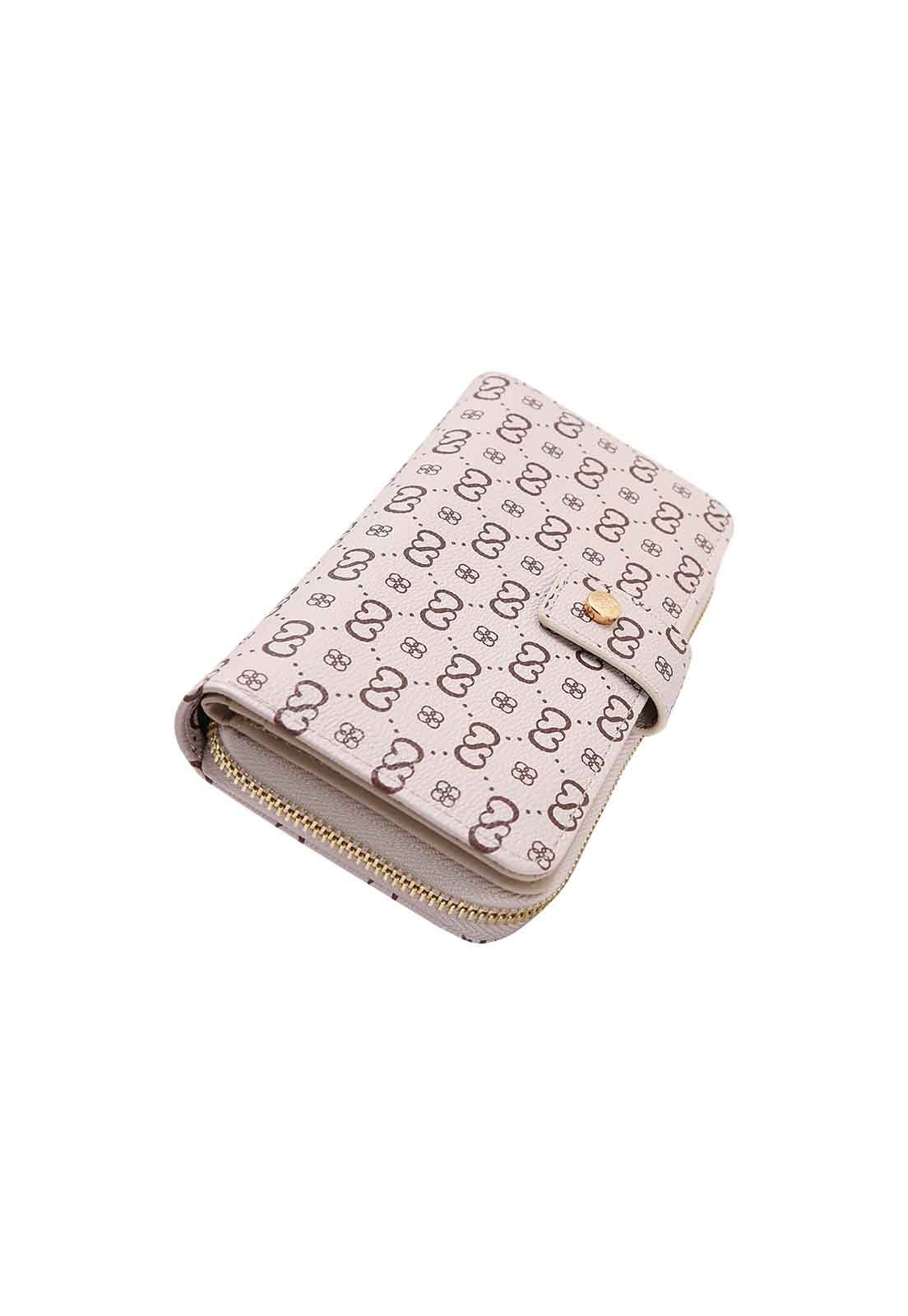 Carteira Feminina Chenson Original Elegance Luxo  2415277 Bege 2