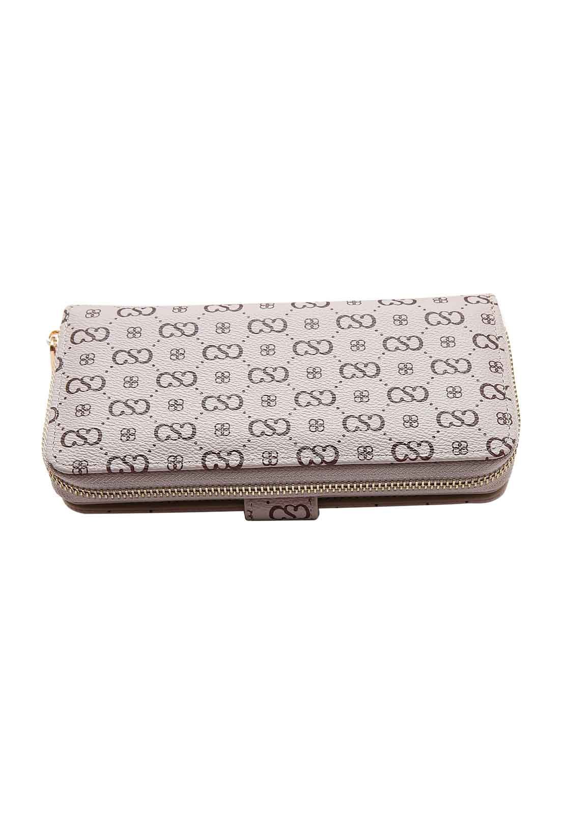 Carteira Feminina Chenson Original Elegance Luxo  2415277 Bege 3