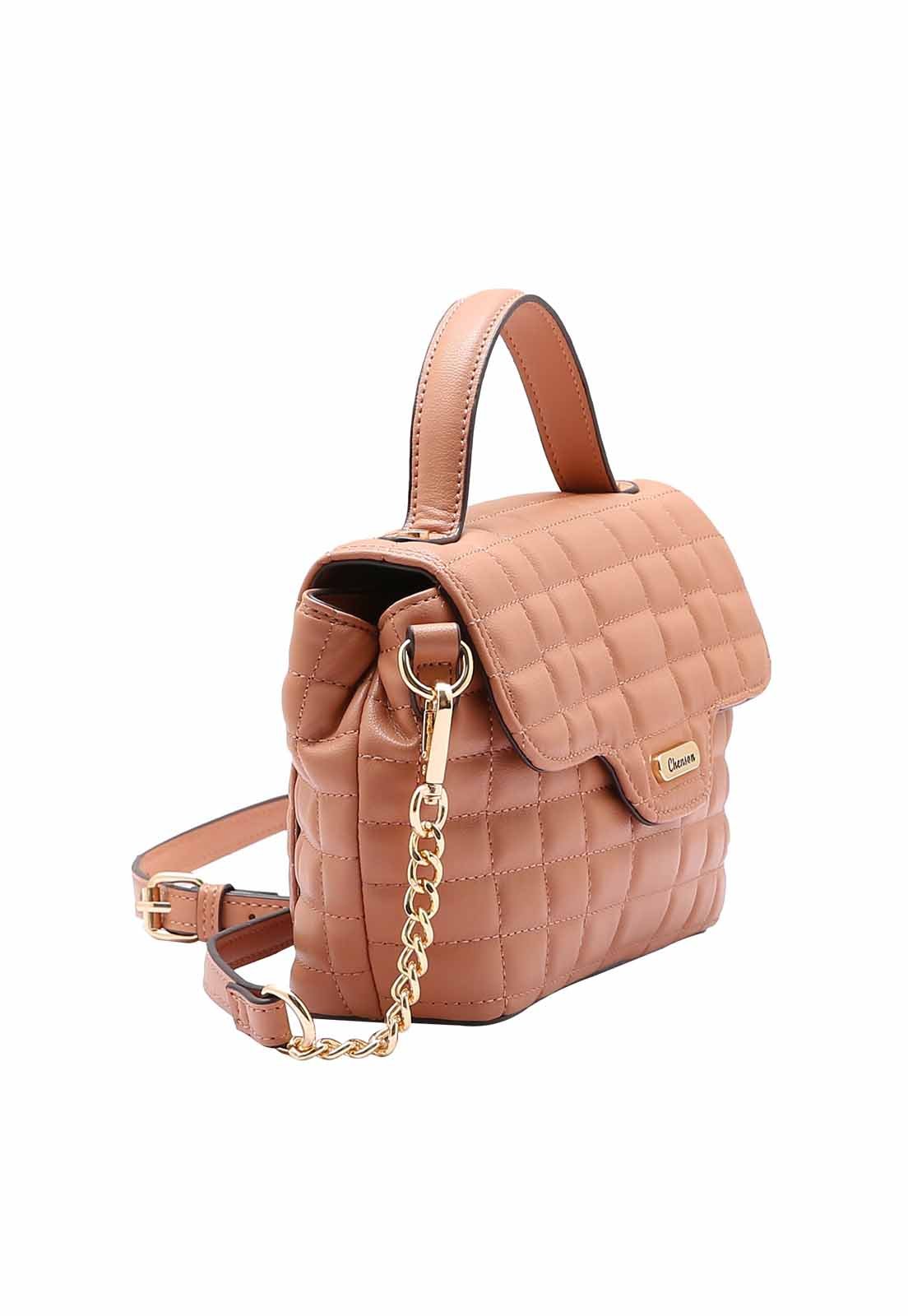 Bolsa Feminina Chenson Original Clássico Matelassê Mão 3484866 Rosé 2
