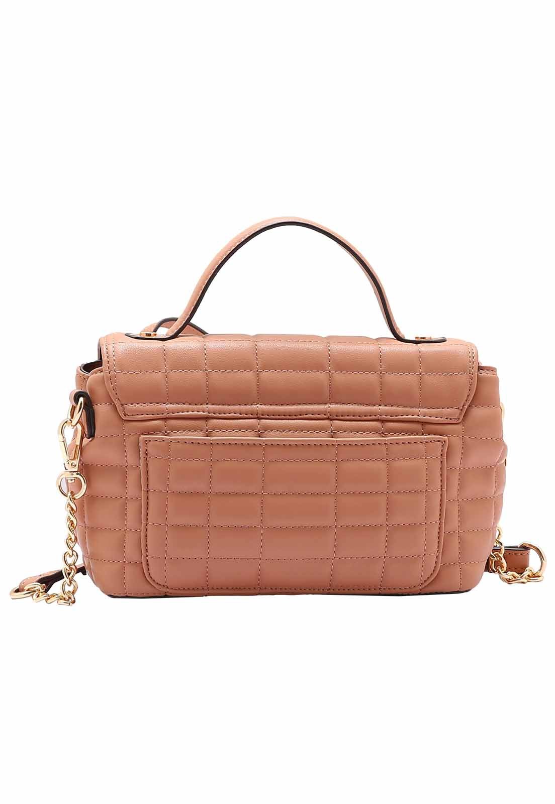 Bolsa Feminina Chenson Original Clássico Matelassê Mão 3484866 Rosé 3