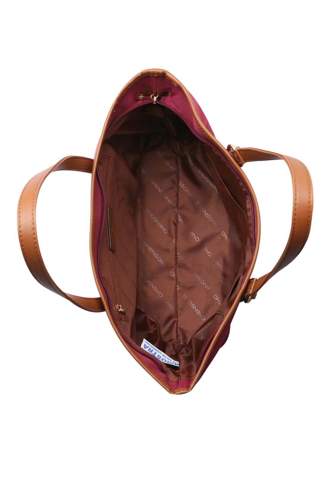 Bolsa Feminina Microfibra Ombro 3484124 Cinza 4