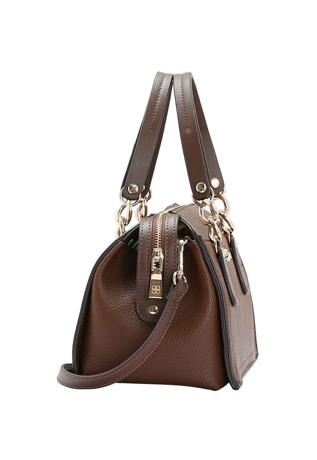 Bolsa Feminina Chenson Original Ferragem Chic Baú 3485018 2