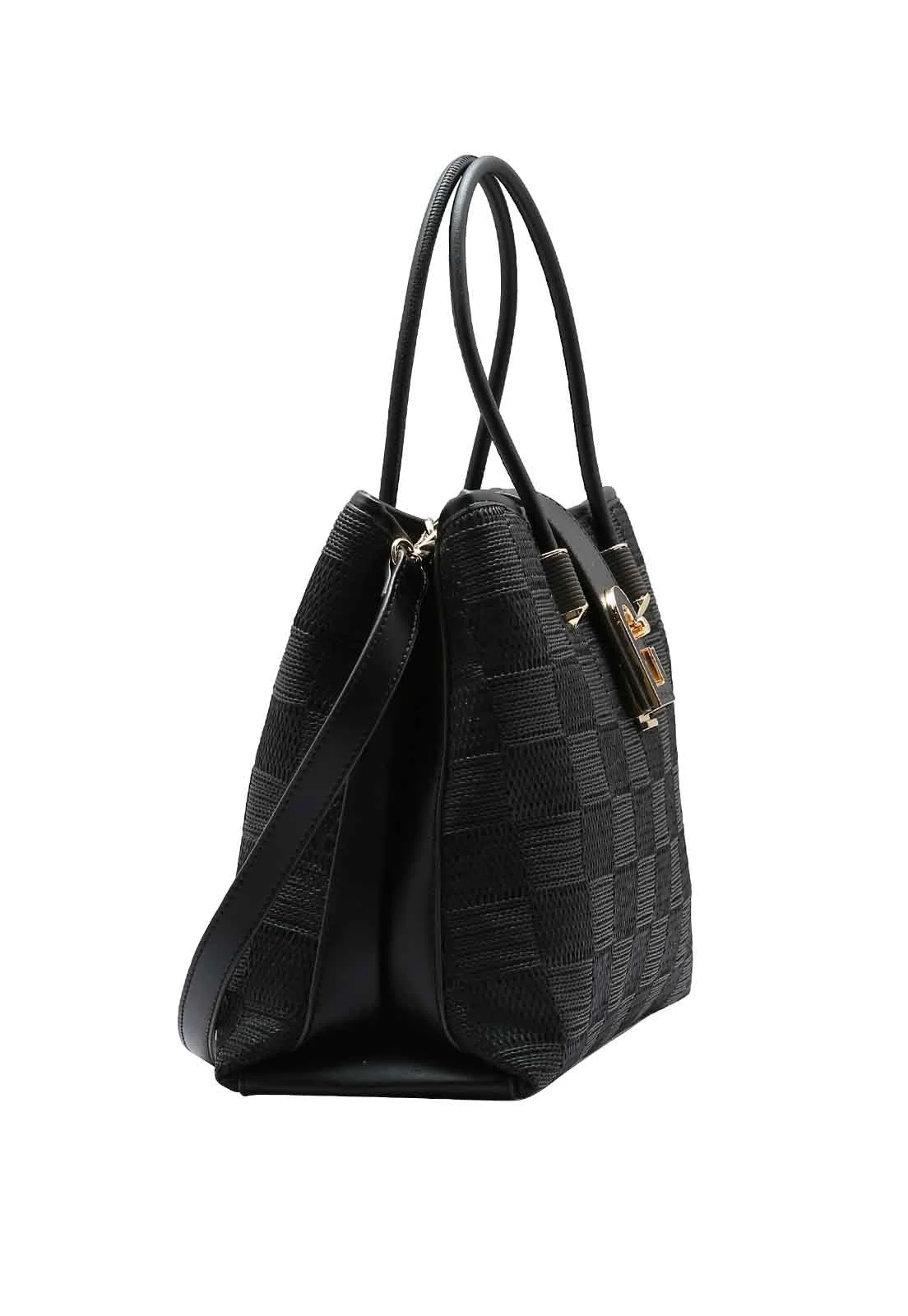 Bolsa Feminina Chenson Original Mix Texturas Mão 3484999 Preto 2