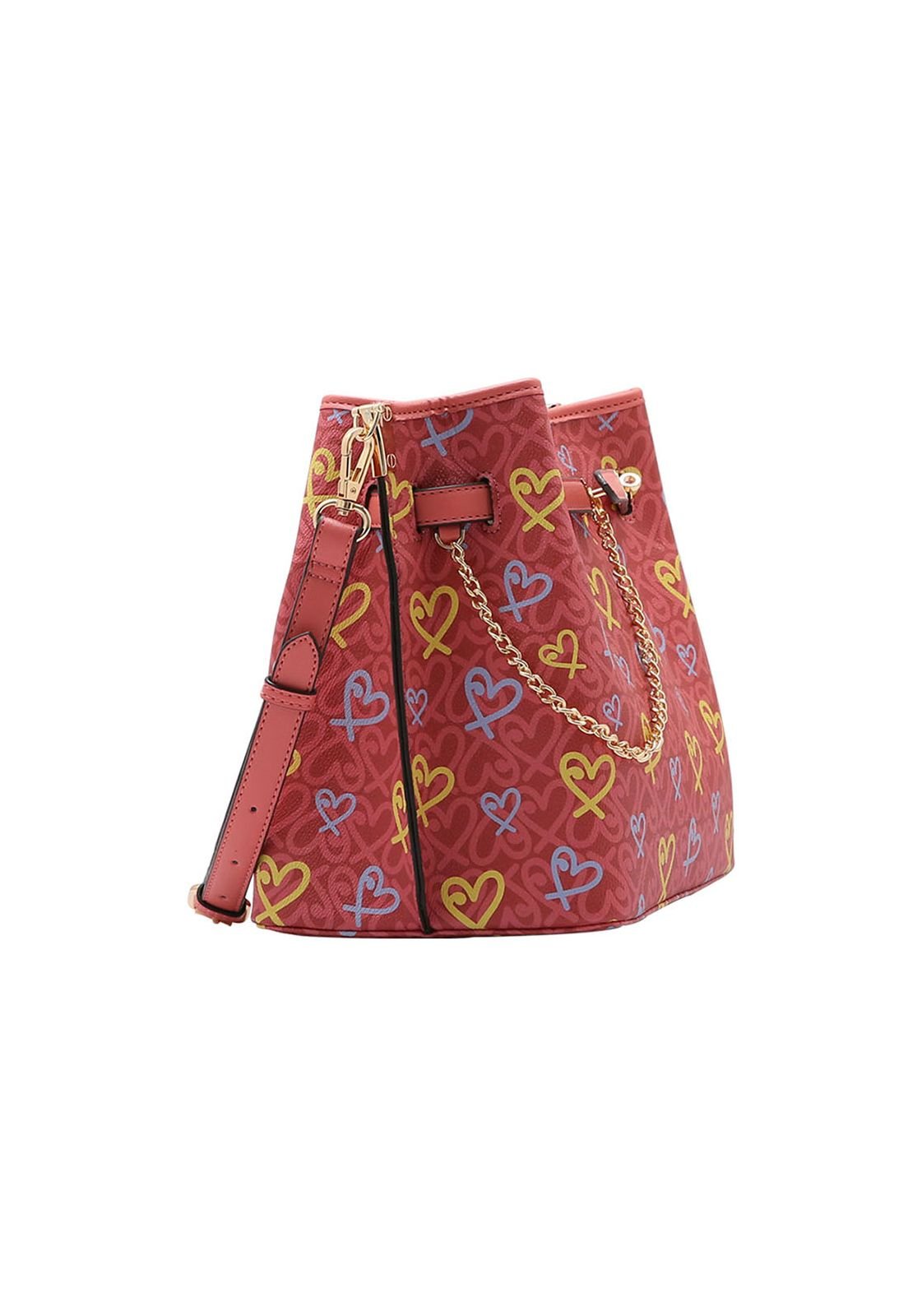 Bolsa Feminina Chenson Classic Heart 3484785 Rosa 2