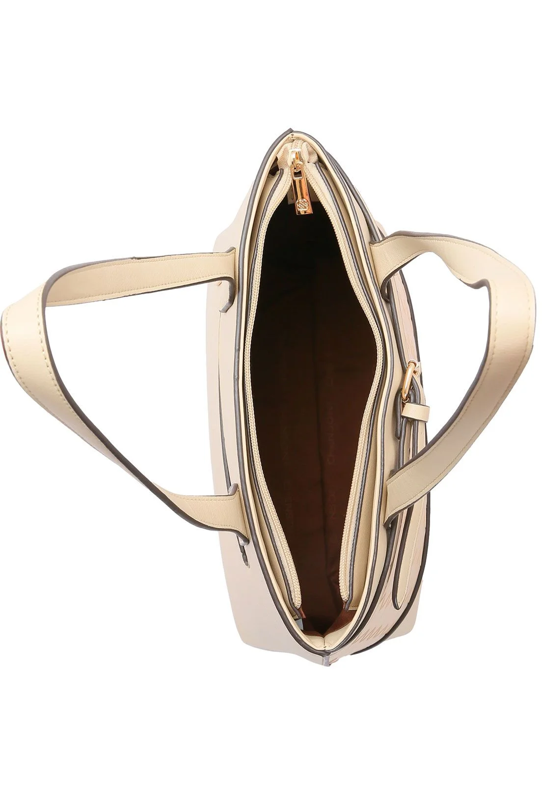 Bolsa Feminina Detalhe Delicado Ombro 3484469 Bege 4