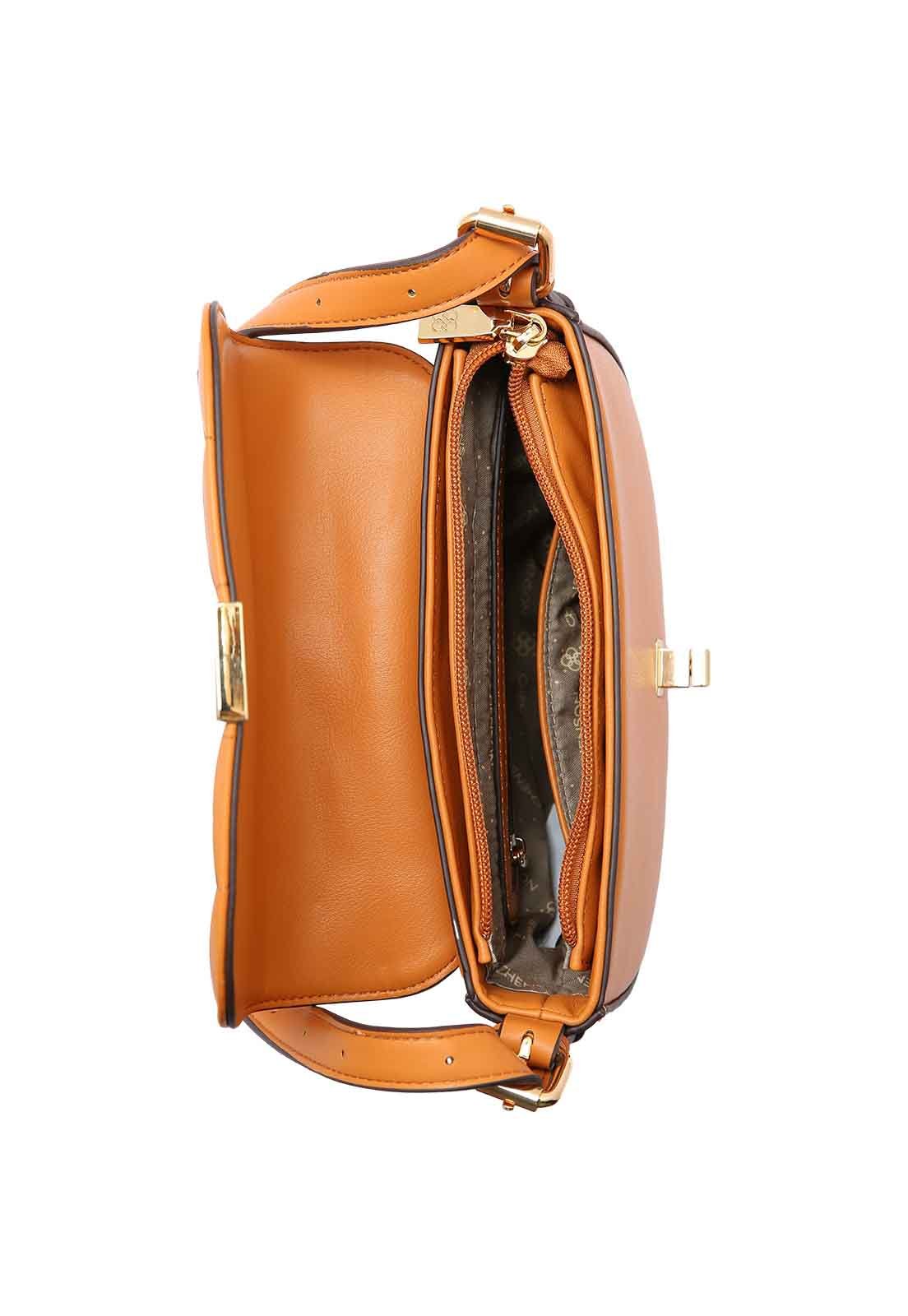 Bolsa Feminina Chenson Original Atemporal Ombro 3485070 Caramelo 4