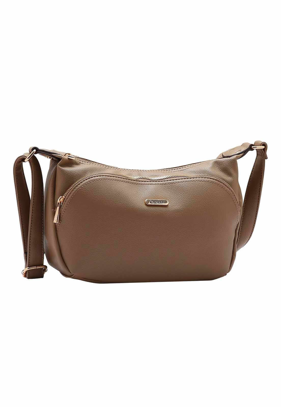 Bolsa Feminina Chenson Original Transversal 3484919 Bege 1