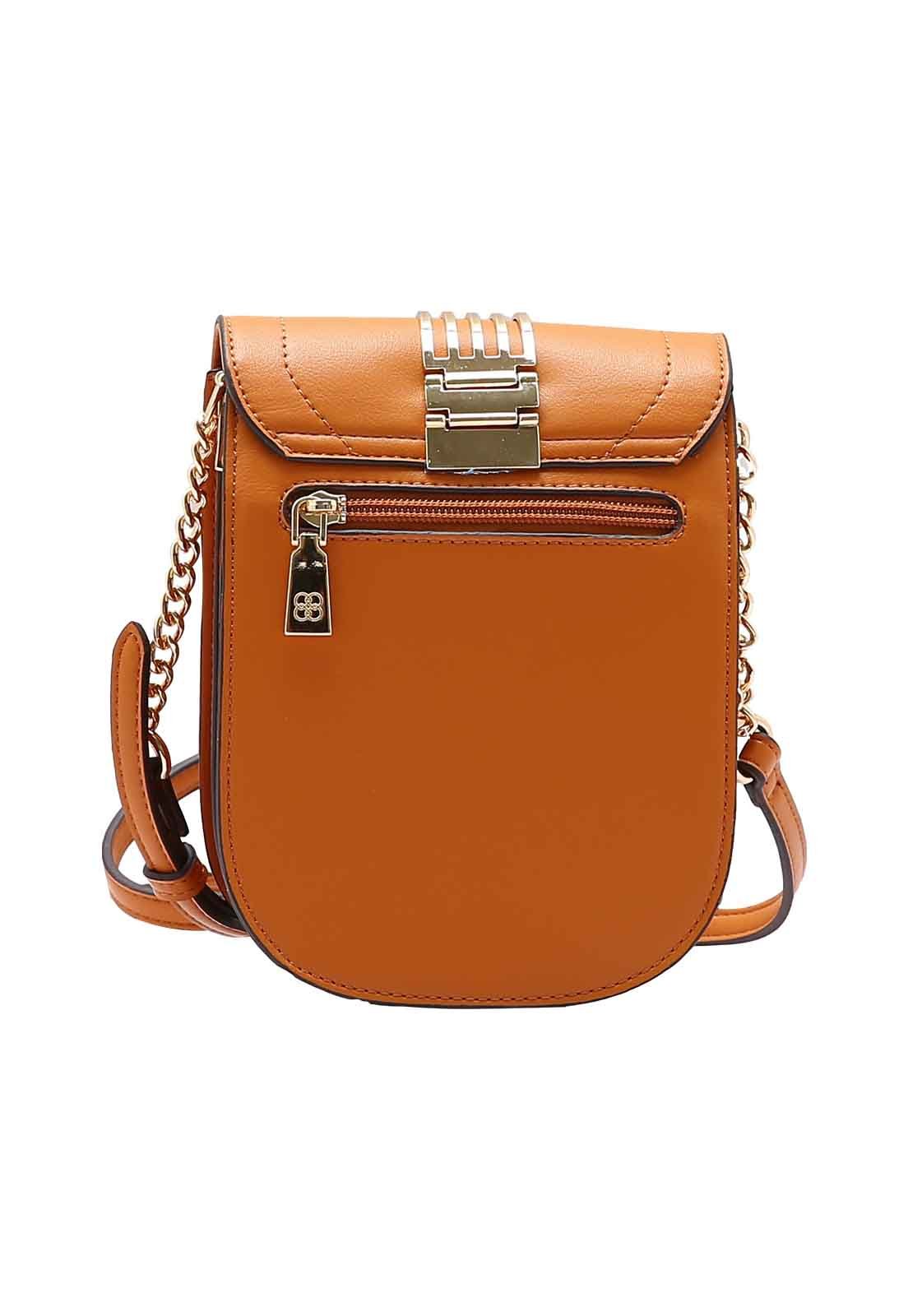 Bolsa Feminina Chenson Original Atemporal Transversal 3485071 Caramelo 3