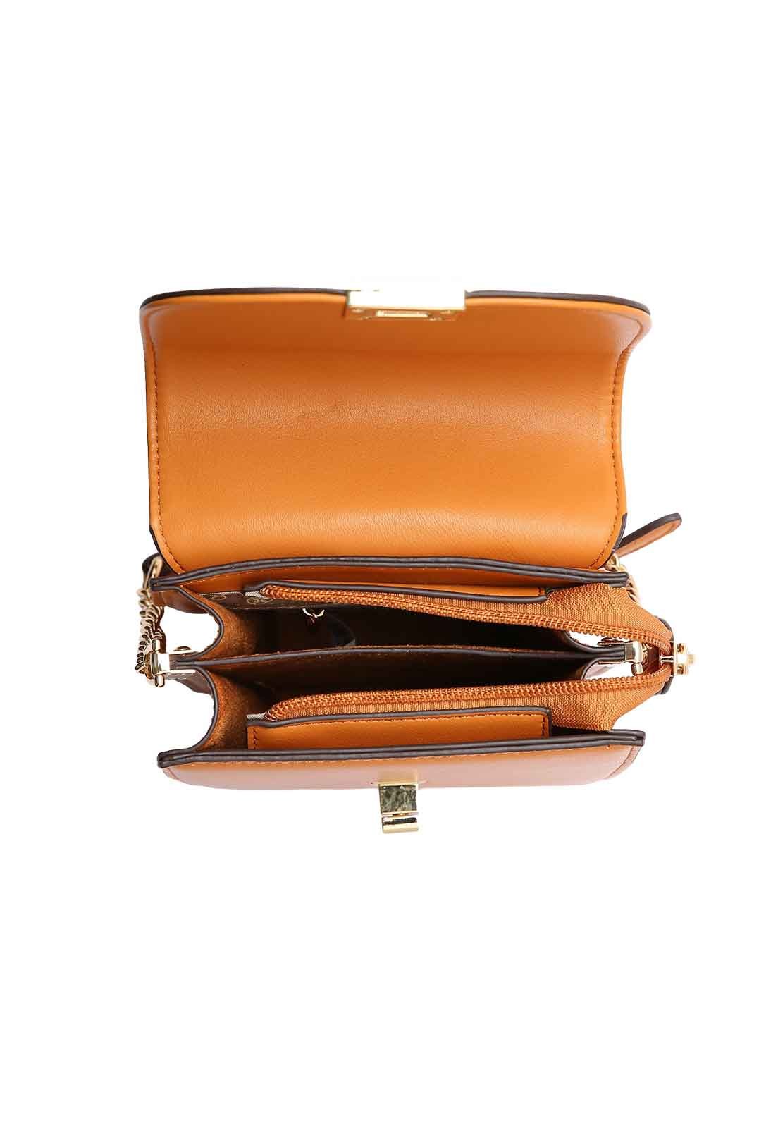 Bolsa Feminina Chenson Original Atemporal Transversal 3485071 Caramelo 4
