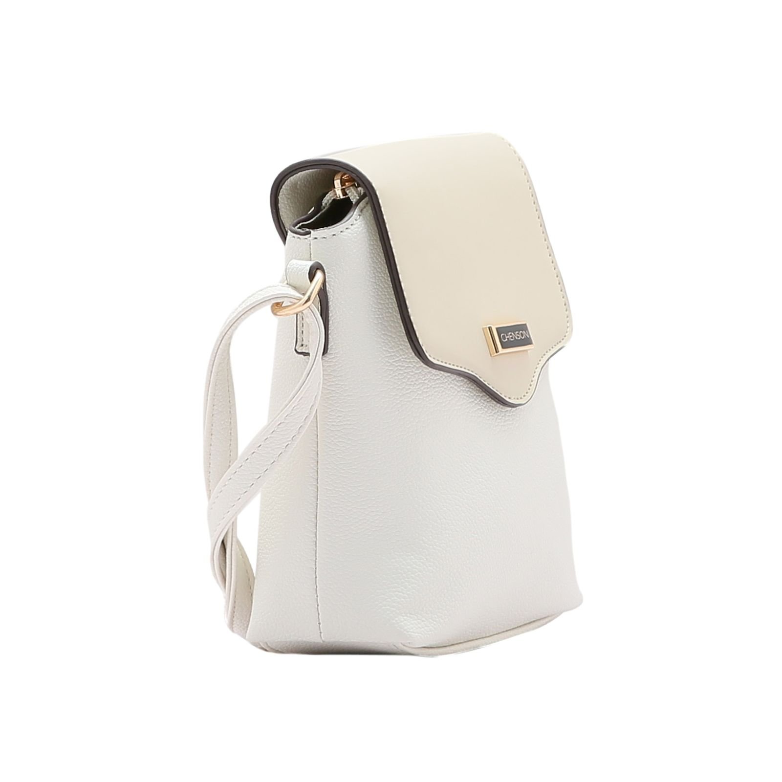 Bolsa Feminina Chenson Transversal Tom Sobre Tom 3484635 Off White 2