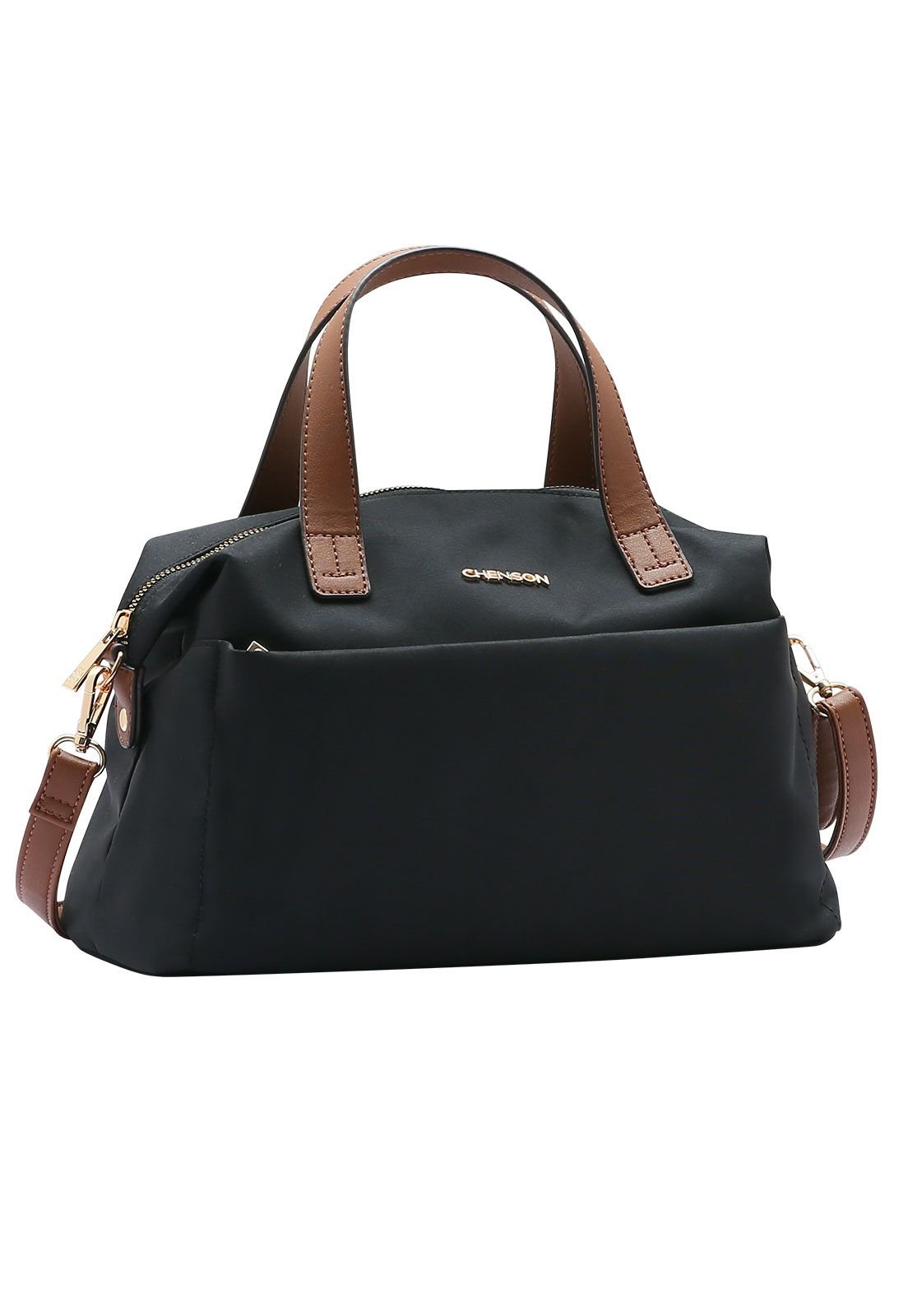 Bolsa Feminina Microfibra Mão 3484128 Preto 1