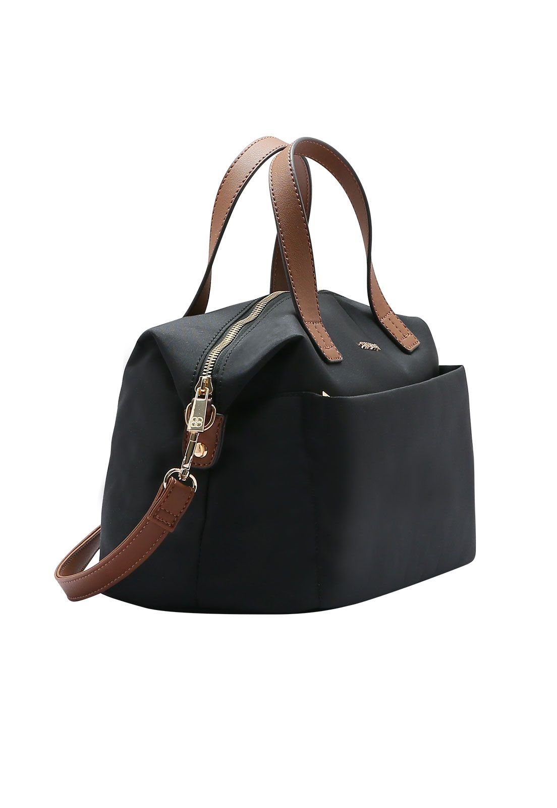 Bolsa Feminina Microfibra Mão 3484128 Preto 2