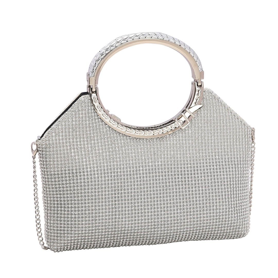 Bolsa Feminina Chenson de Festa 3182610 Prata 1