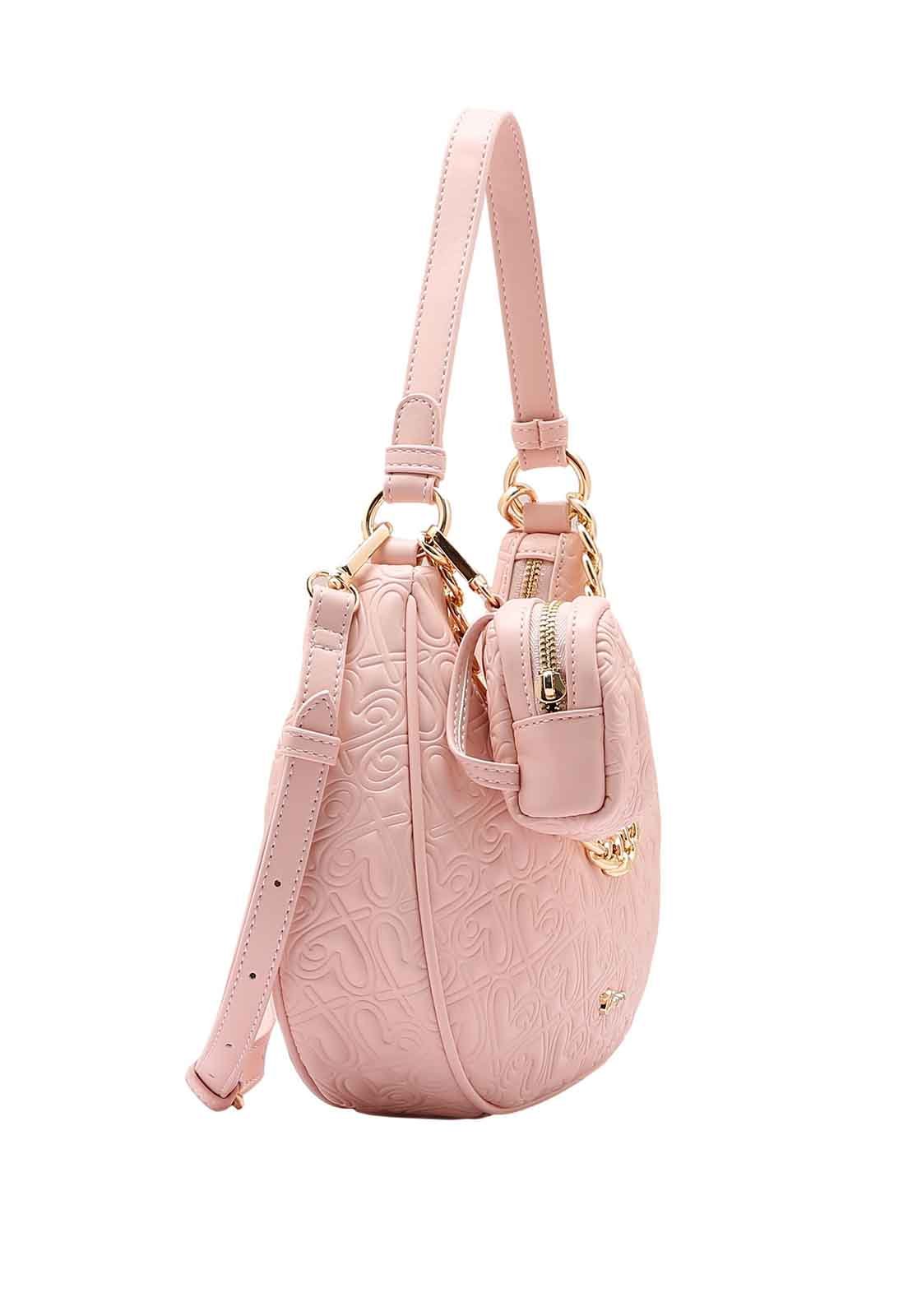 Bolsa Feminina Chenson Original Heart Cool Ombro 3485103 Rosa 2