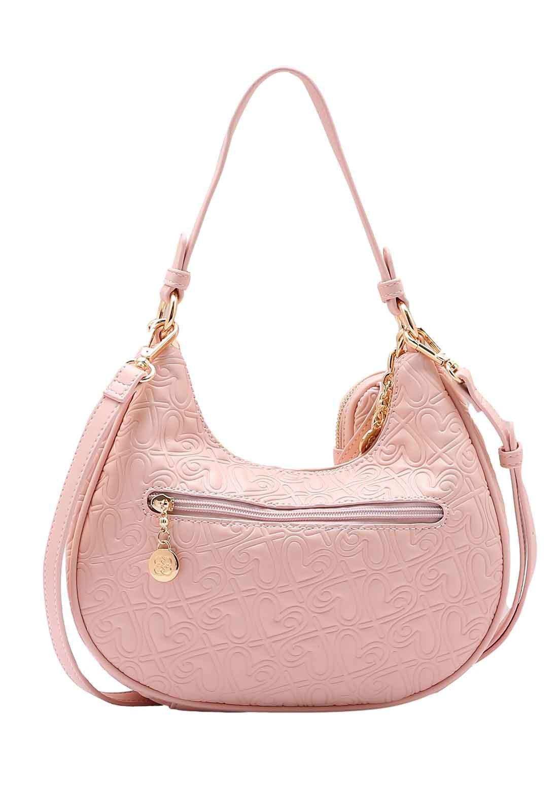 Bolsa Feminina Chenson Original Heart Cool Ombro 3485103 Rosa 3