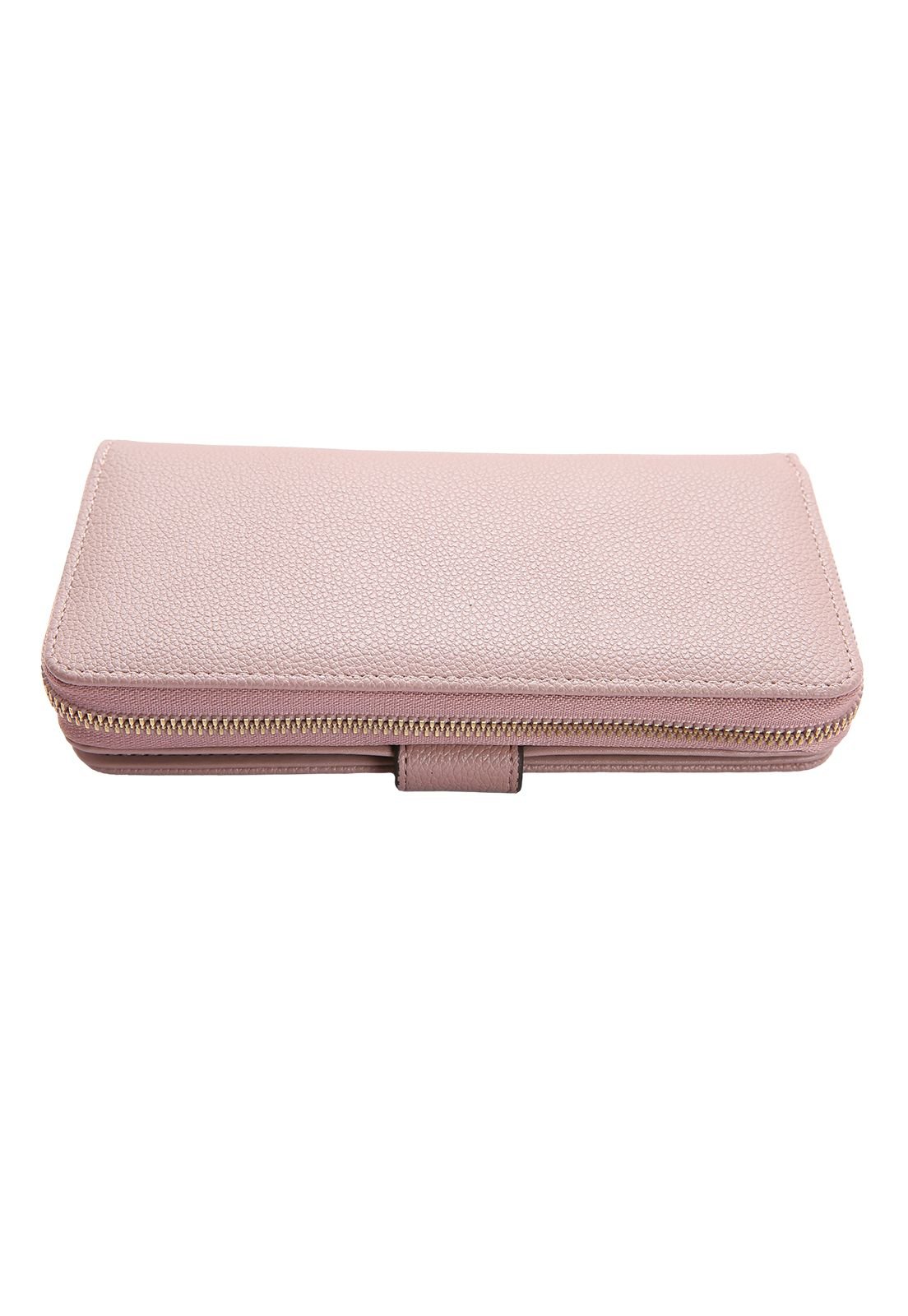 Carteira Feminina Chenson Microfiber 2415252 Rosé 3