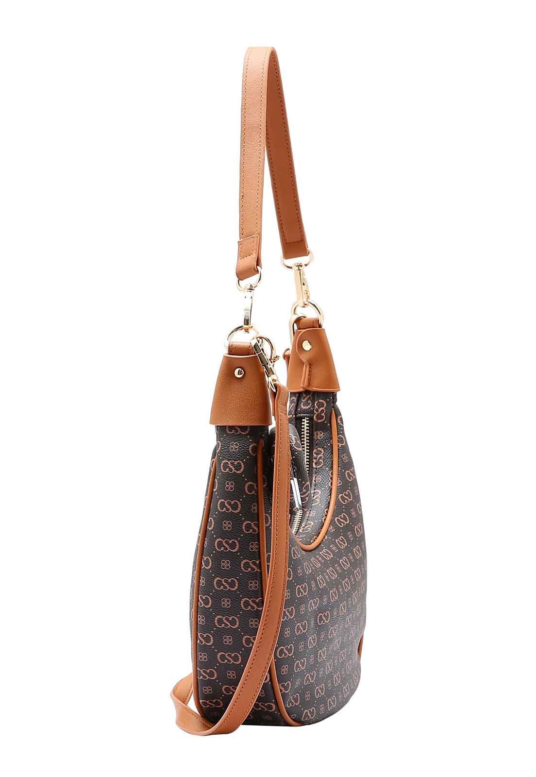 Bolsa Feminina Chenson Original Elegance Luxo Ombro 3485085 Café 2