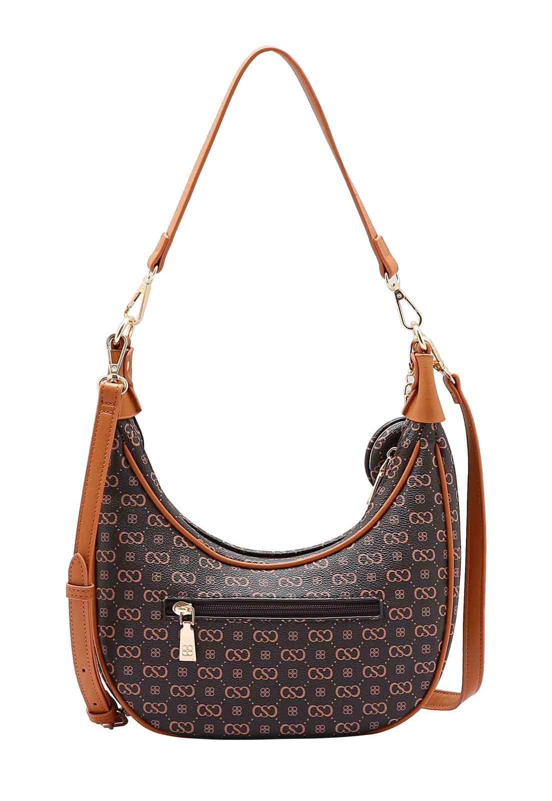 Bolsa Feminina Chenson Original Elegance Luxo Ombro 3485085 Café 3