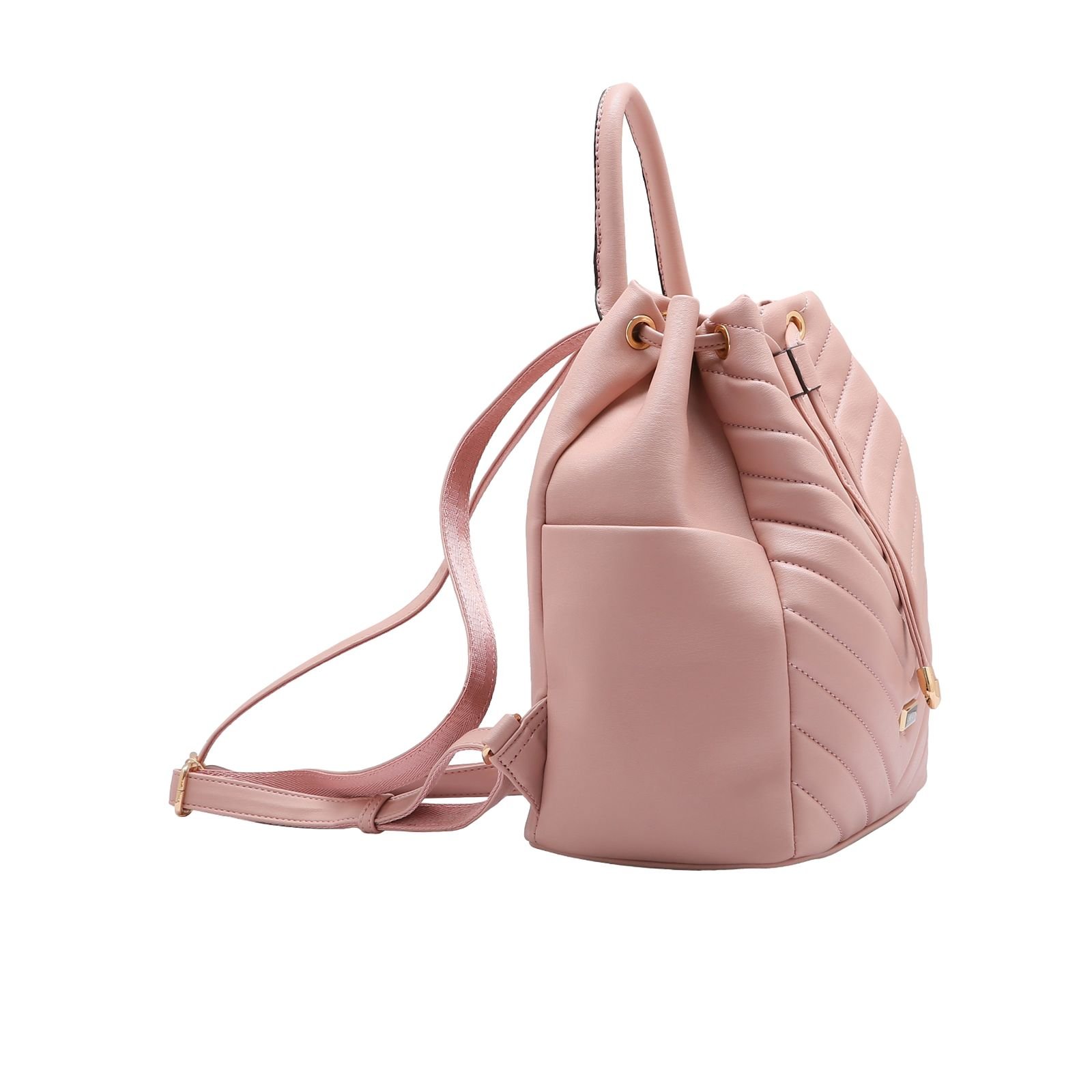 Mochila Feminina Chenson Matelasse Diagonal 8484680 Rosa 2