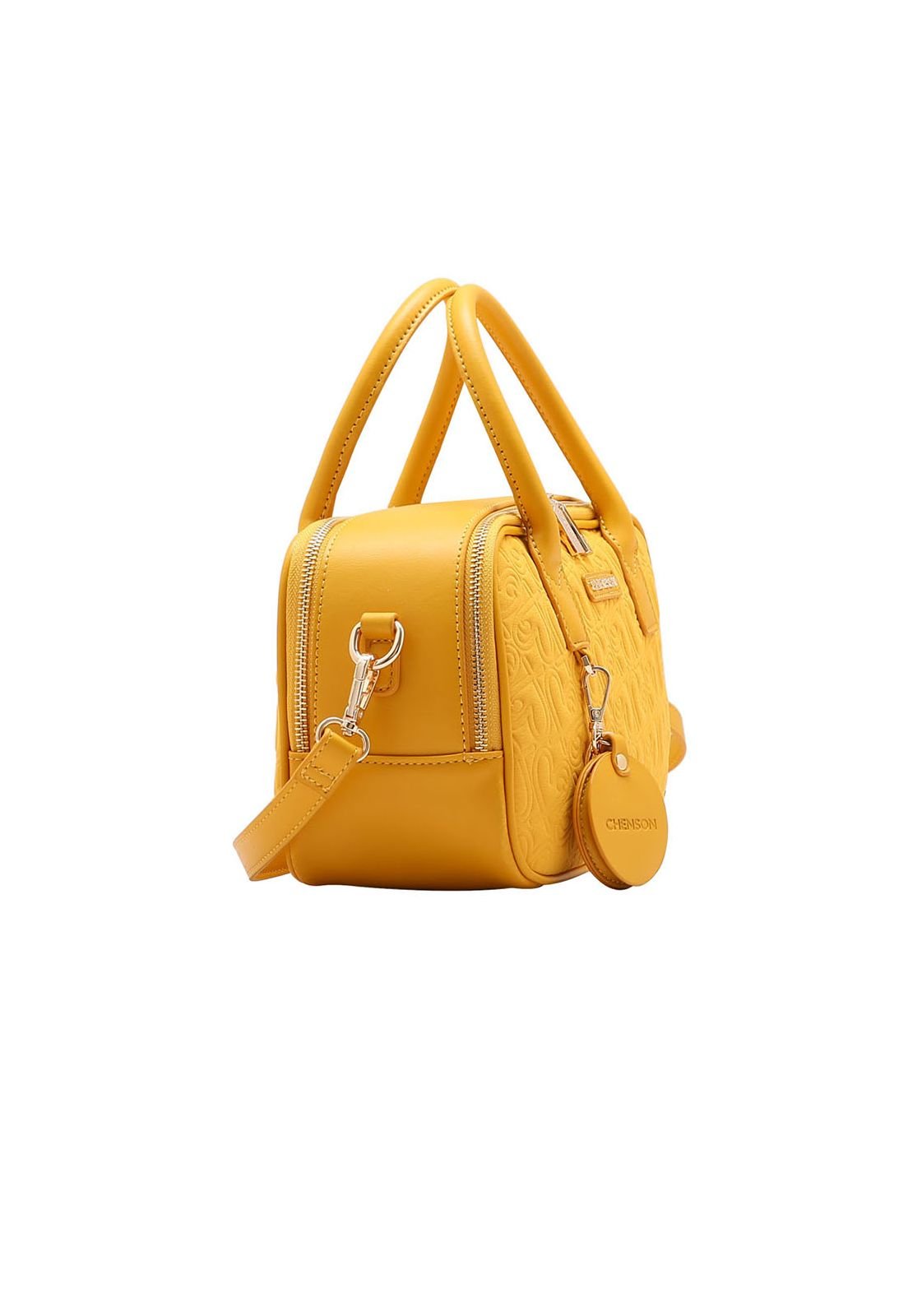 Bolsa Feminina Chenson Heart Cool 3784777 Amarelo 2