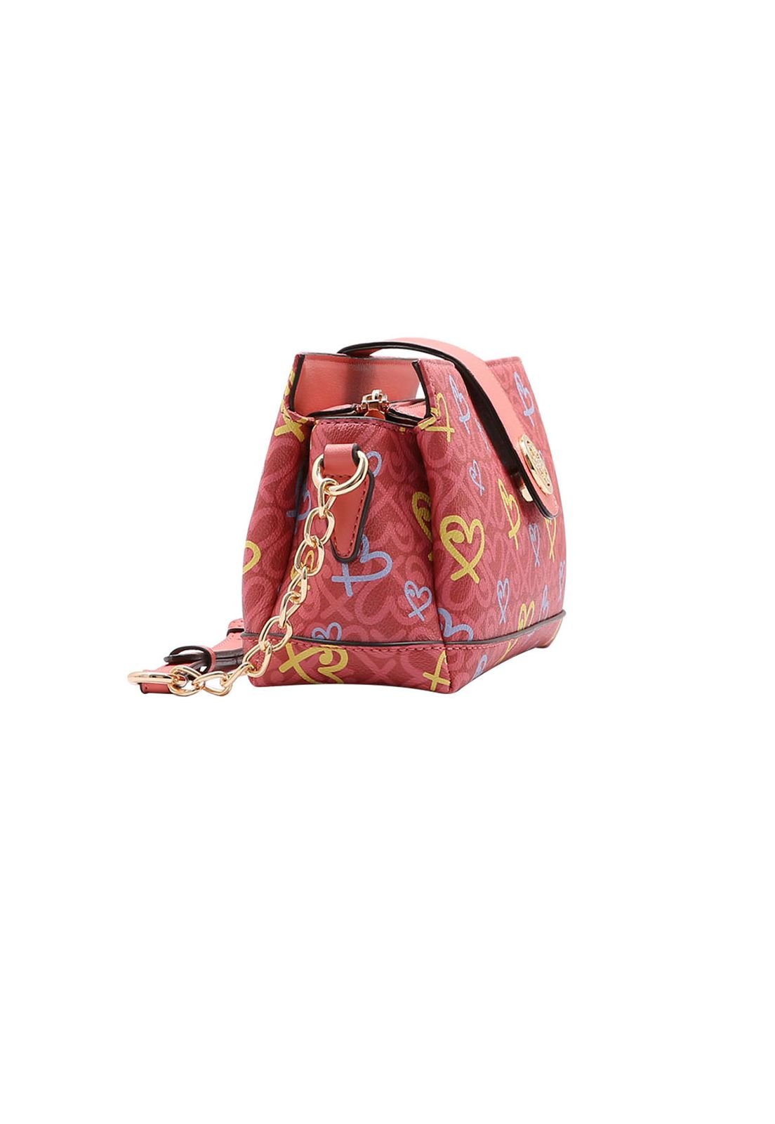 Bolsa Feminina Chenson Classic Heart 3484787 Rosa 2