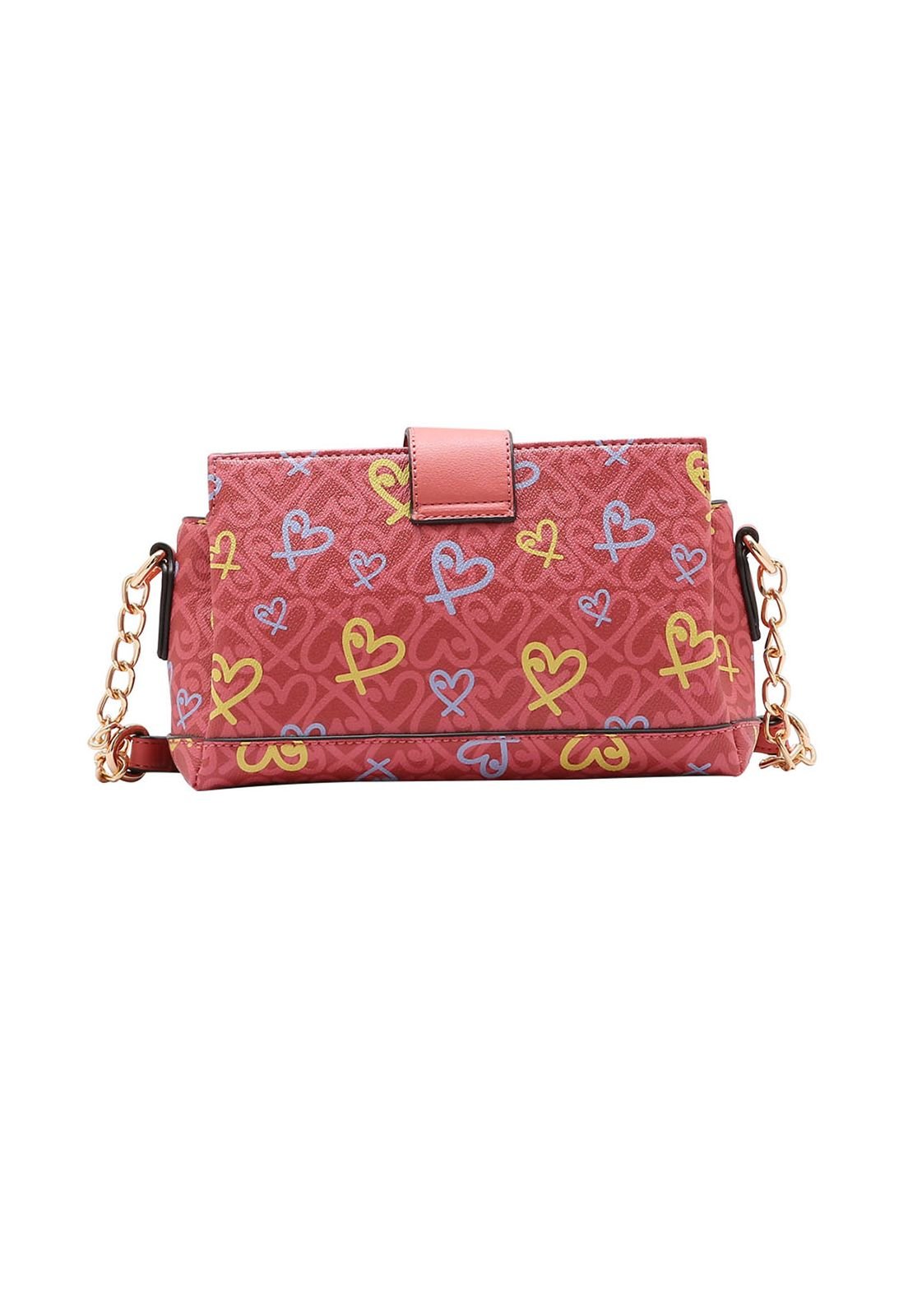 Bolsa Feminina Chenson Classic Heart 3484787 Rosa 3