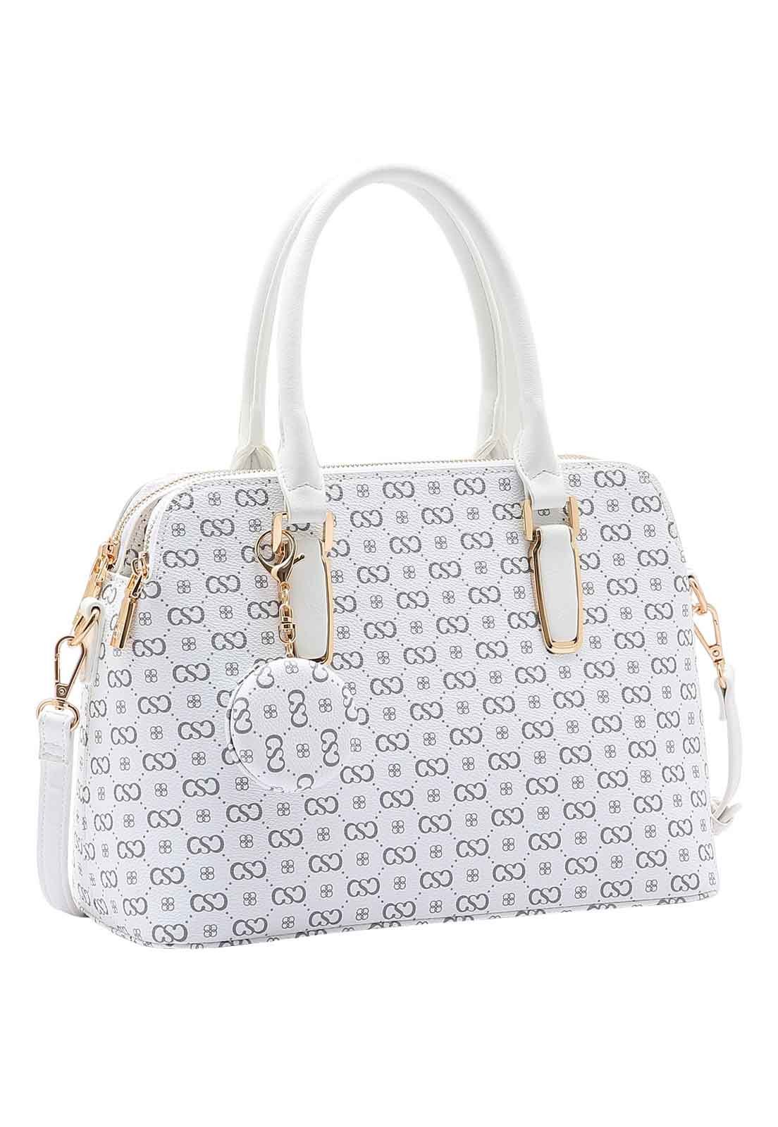 Bolsa Feminina Chenson Original Elegance Luxo Mão 3485080 Branco 1