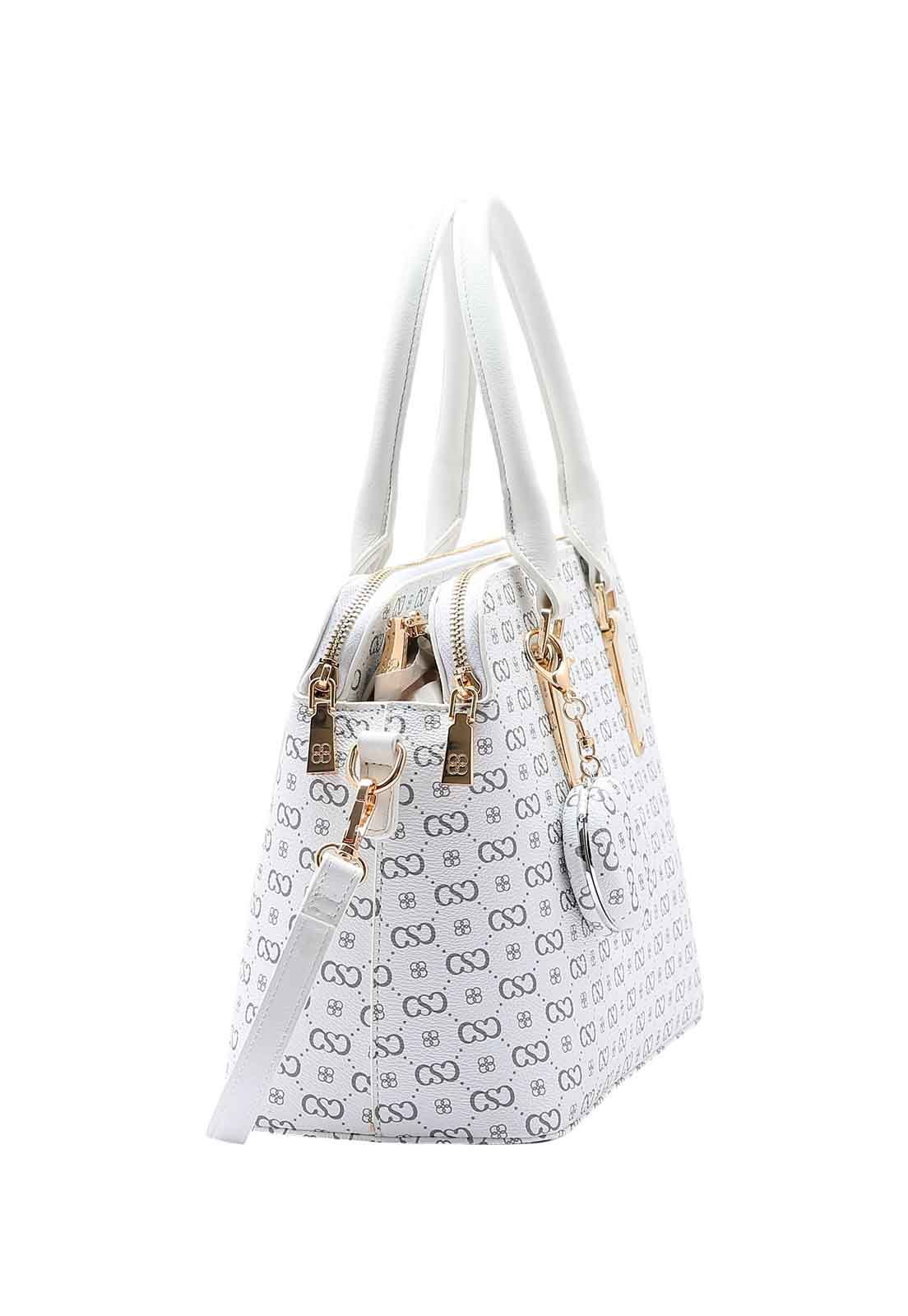 Bolsa Feminina Chenson Original Elegance Luxo Mão 3485080 Branco 2