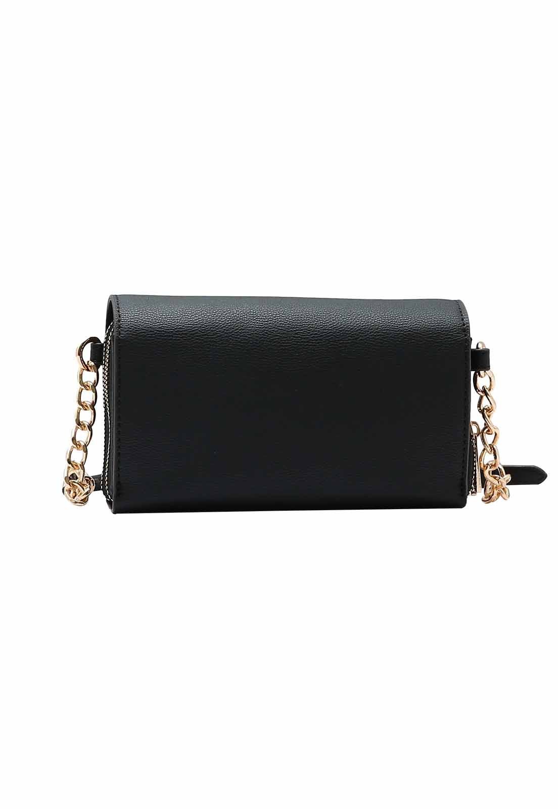 Bolsa Feminina Chenson Original Transversal 3484930 Preto 3