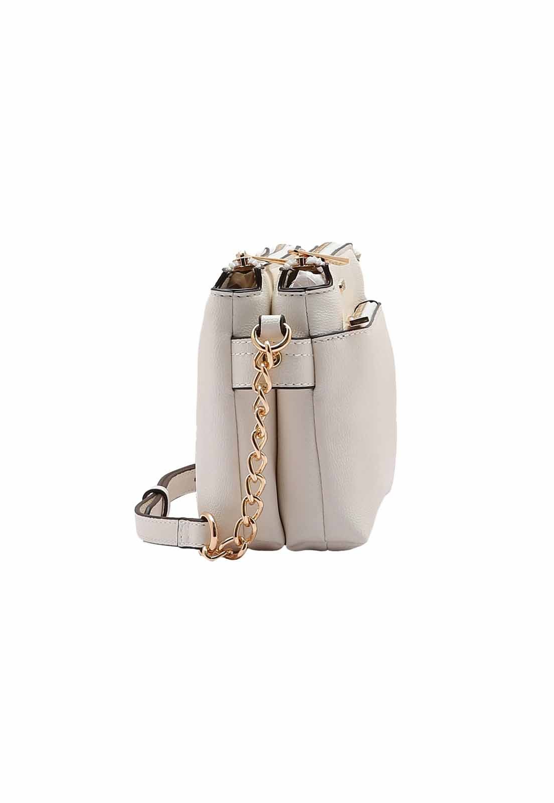 Bolsa Feminina Chenson Original Transversal Versátil 3484928 Off White 2