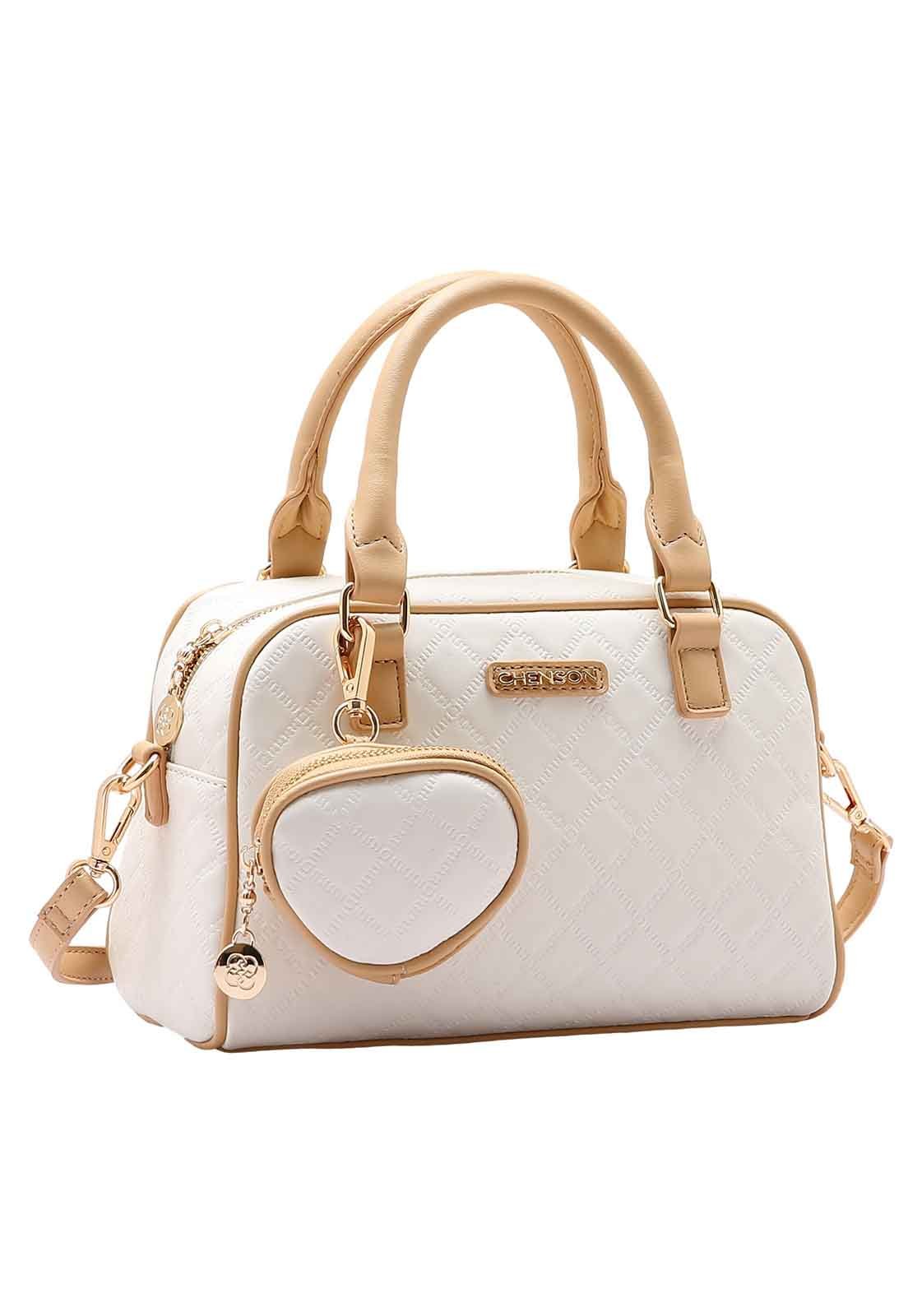 Bolsa Feminina Chenson Original Matelassê Cute Mão 3484980 Nude 1